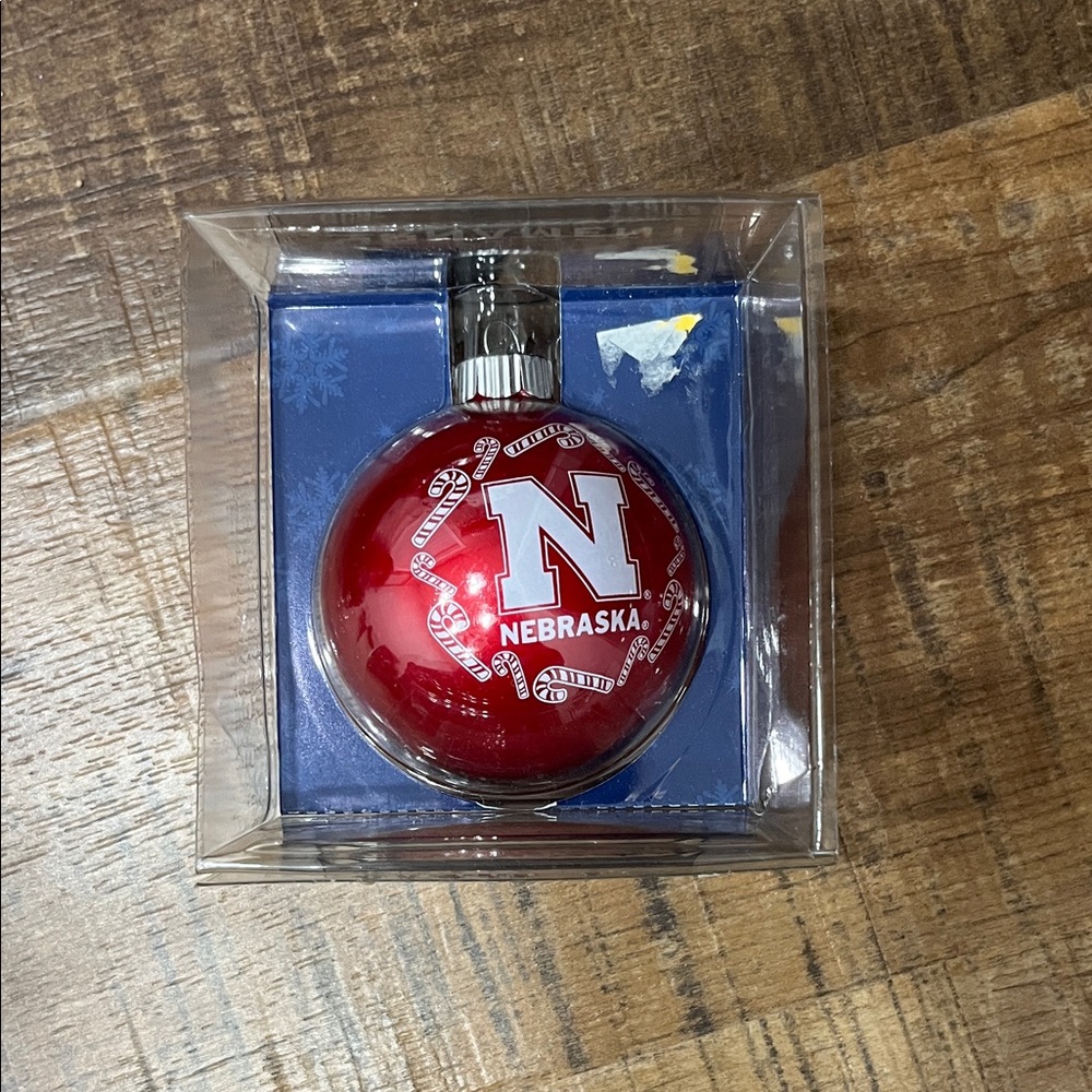 Nebraska Red Ornament